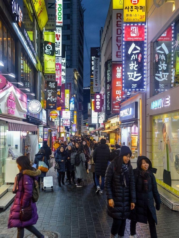 Pesquisa de mercado na Coreia do Sul