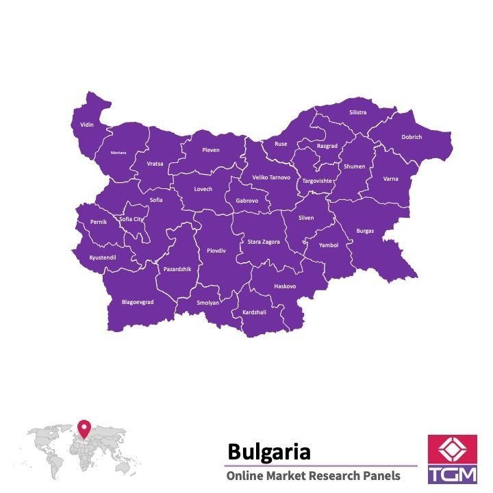 Painel online na Bulgária