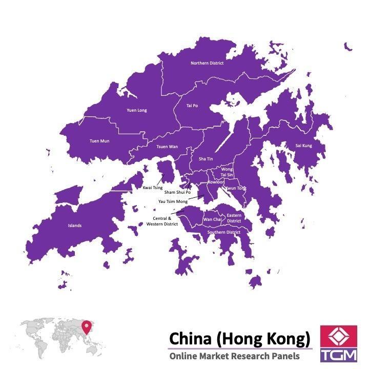 Painel online na Hong Kong