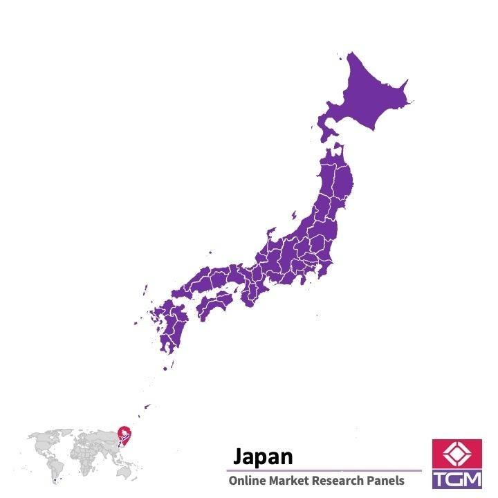 Painel online no Japão