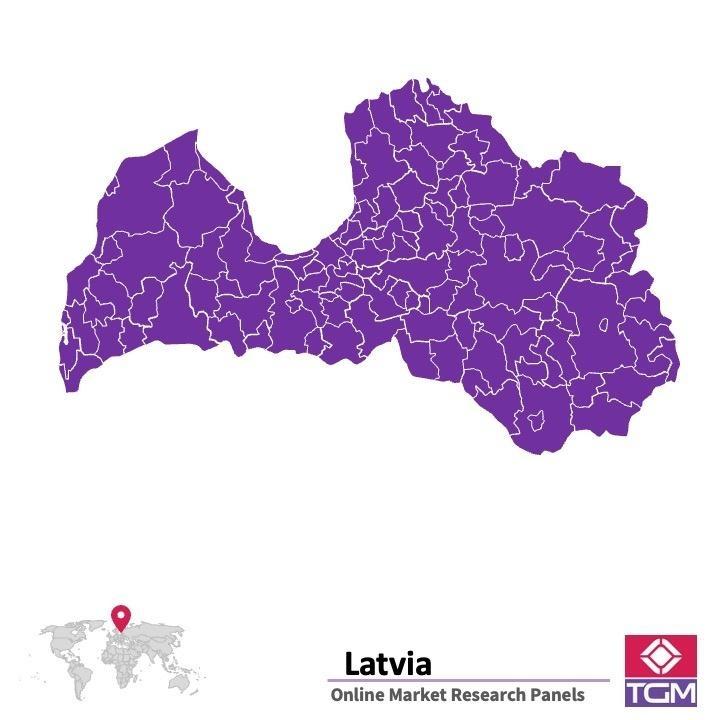 Painel online na Letónia