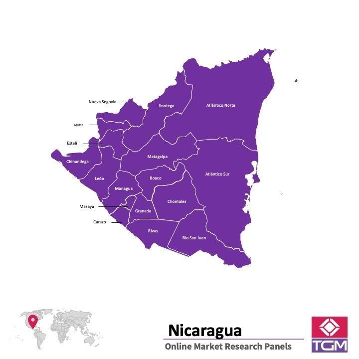 Painel online na Nicarágua