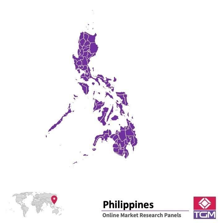 Painel online nas Filipinas 