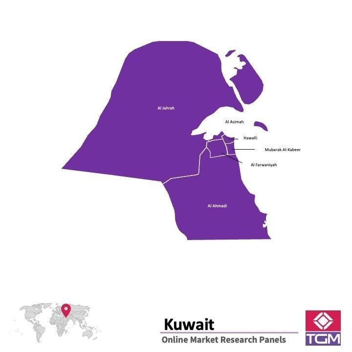 Painel online na Kuwait 